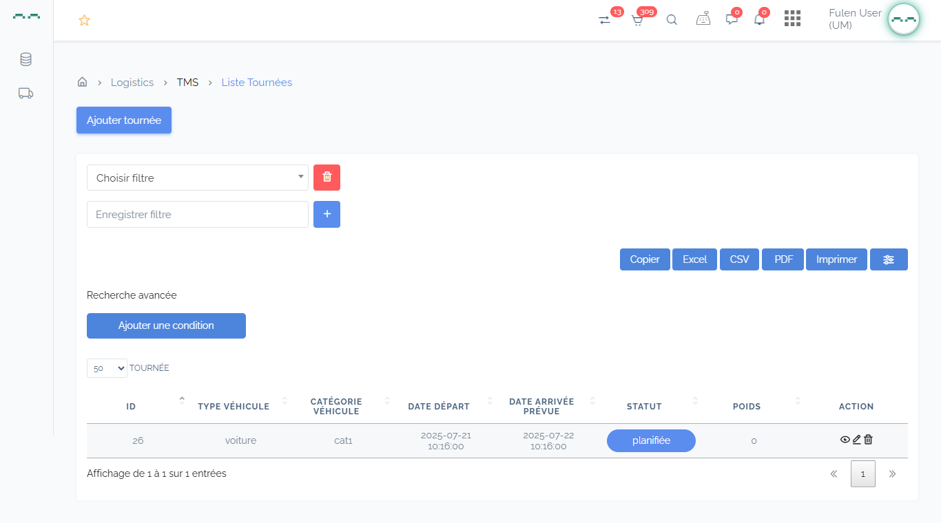 Logiciel TMS de gestion du transport et suivi en temps réel | SMOFT ERP